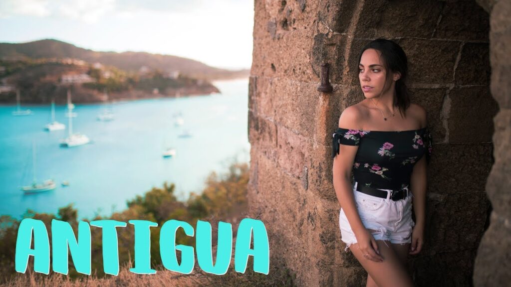 We Sailed to an Abandoned Fort! Beautiful Antigua and Barbuda