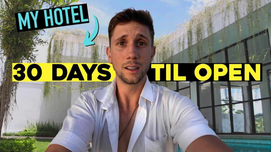 I'M BUILDING A HOTEL IN BALI IN 30 DAYS..(wish me luck)